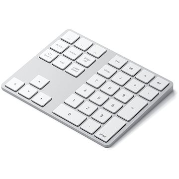 Satechi Aluminum Bluetooth Extended Keypad – Silver