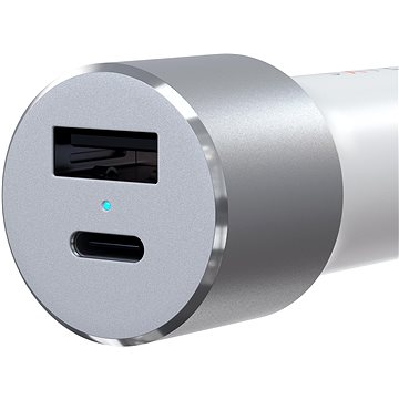 Satechi 72W Type-C PD Car Charger – Silver