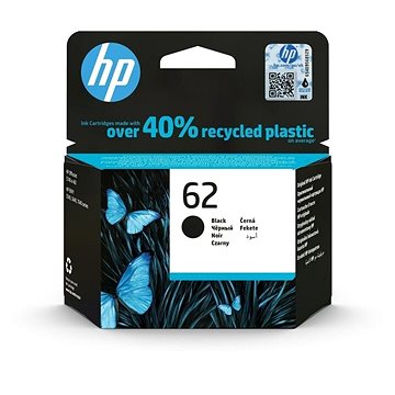 HP C2P04AE č. 62 čierna