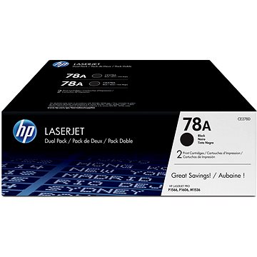 HP CE278AD č. 78A Dual Pack čierny 2 ks originálny