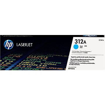 HP CF381A č. 312A azúrový