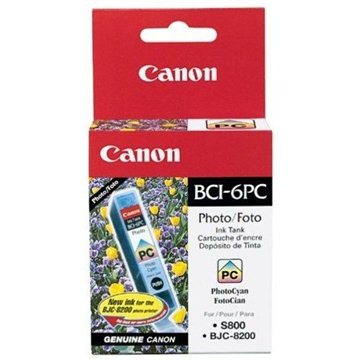 Canon BCI6PC foto azúrová