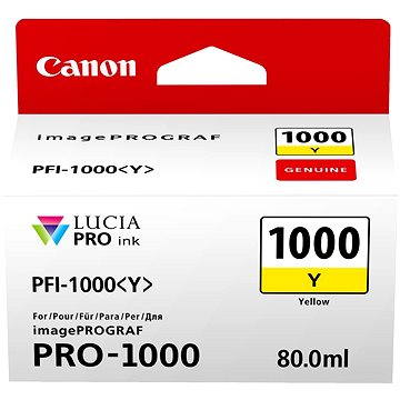 Canon PFI-1000Y žltá