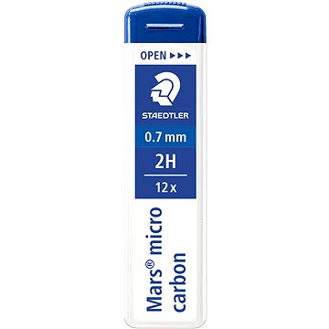 STAEDTLER Mars Micro 0,7 mm 2H – 12 túh v balení