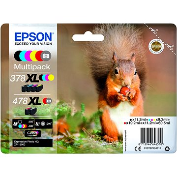 Epson 378XL + 478 XL multipack