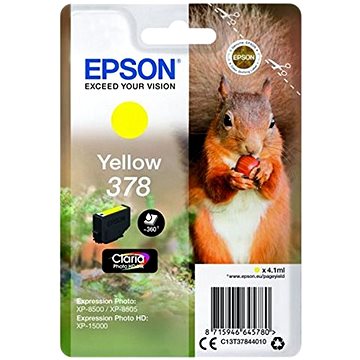 Epson T3784 č.378 žltá