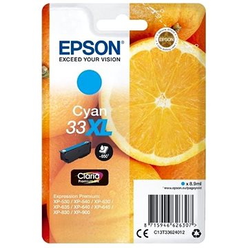 Epson T3362 XL azúrová