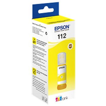 Epson 112 EcoTank Pigment Yellow ink bottle žltá