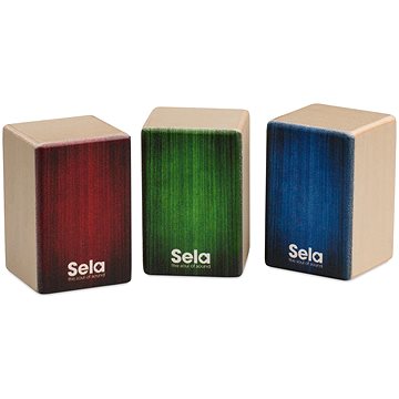 SELA Mini Cajon Shaker Set