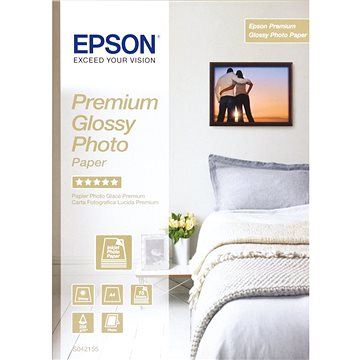 Epson Premium Glossy Photo Paper A4 15 listov