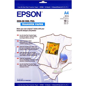 Epson Iron-on-Transfer Paper – A4 –10 listov