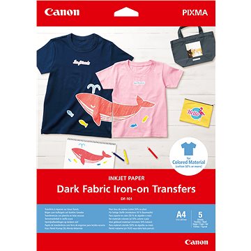 Canon Dark Fabric Iron-On DF-101 A4