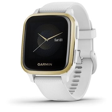 Garmin Venu Sq, LightGold/White Band - Smart hodinky