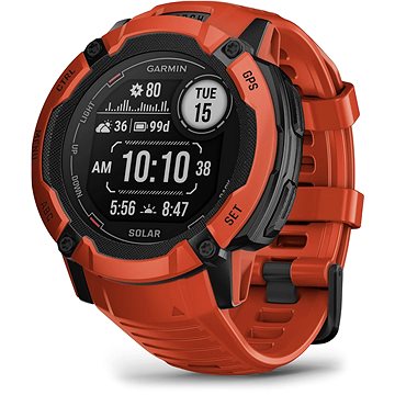 Garmin Instinct 2X Solar Flame Red