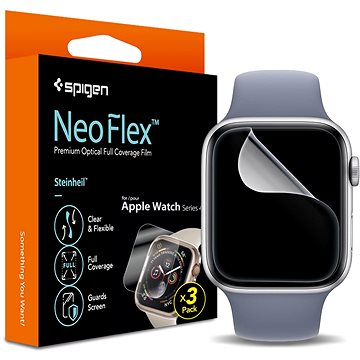 Spigen Film Neo Flex 3 Pack Apple Watch 9/8/7 (41mm)/SE 2022/6/SE/5/4 (40mm)