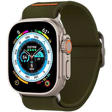 Spigen Lite Fit Ultra Khaki Apple Watch 49 mm / 45 mm / 44 mm / 42 mm