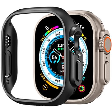 Spigen Thin Fit Black Apple Watch Ultra 49 mm