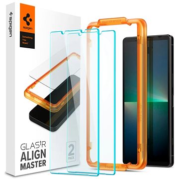 Spigen Glass AlignMaster 2 Pack Sony Xperia 5V