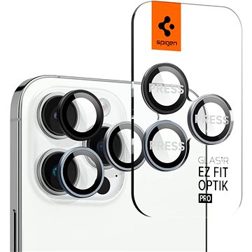 Spigen Glass EZ Fit Optik Pro 2 Pack Zero One iPhone 14 Pro/iPhone 14 Pro Max/15 Pro/15 Pro Max