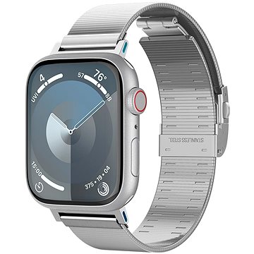 Spigen Sleek Link Silver Apple Watch 49 mm/45 mm/44 mm/42 mm