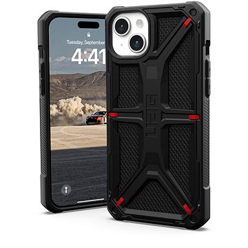 UAG Monarch Kevlar Black iPhone 15 Plus