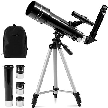 Uniprodo astronomický refraktor na pozorovanie hviezd, priemer 400 mm. 70 mm