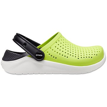 Crocs LiteRide Clog Kids Lime Punch/Black, EU 33-34 / US J2 / 208 mm -  Pantofle 