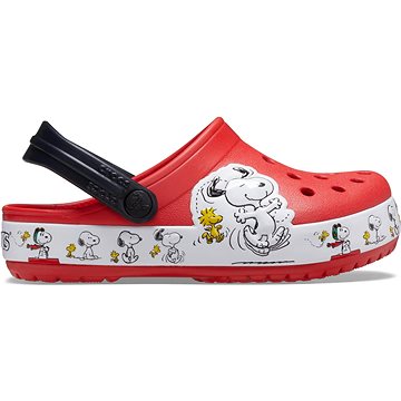 Crocs Crocs Fun Lab Snoopy Woodstock Clog Kids Flame, EU 20-21 / US C5 /  123 mm - Pantofle 