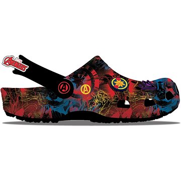 Crocs Classic Marvel Avengers Clog K Black - Casual Shoes 