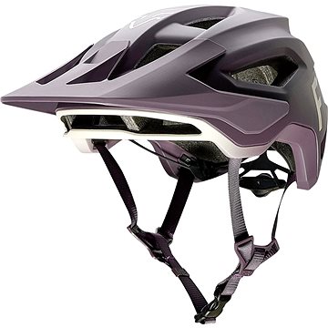 dark purple bike helmet