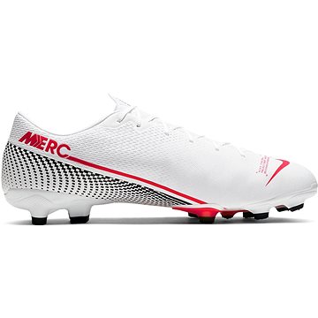 Nike Mercurial Vapor FG/MG, White/Red, EU 41/260mm Football Boots | alza.sk