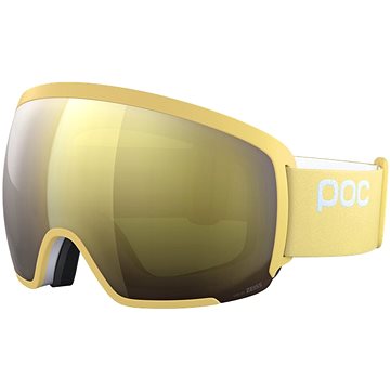 yellow ski goggles