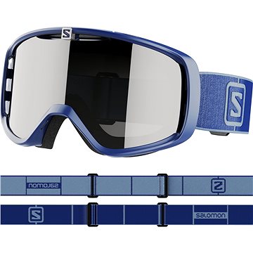 Salomon Aksium Access Navy/Uni Silver - Ski Goggles |