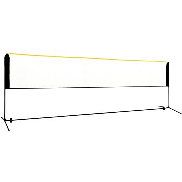 vidaXL Nastaviteľná bedmintonová sieť 500 × 103 × 94 – 158 cm