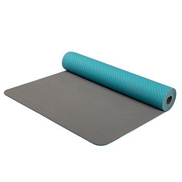 Yate Yogamatt TPE Double tyrkys/sivá