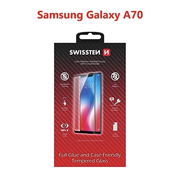 Swissten Case Friendly pre Samsung Galaxy A70 čierne