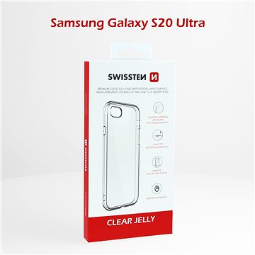 Swissten Clear Jelly na Samsung Galaxy S20+ - Kryt na mobil