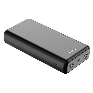 Swissten Power Line Power Bank 30000 mAh 20 W Power Delivery čierny