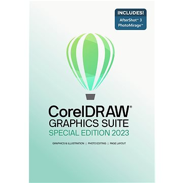 CorelDRAW Graphics Suite Special Edition 2023, CZ / PL (elektronická licencia)