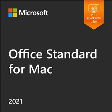 Microsoft Office LTSC Standard for Mac 2021 (elektronická licencia)