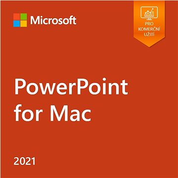 Microsoft PowerPoint LTSC for Mac 2021 (elektronická licencia)