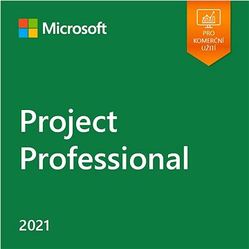 Microsoft Project Professional 2021 (elektronická licencia)