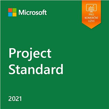 Microsoft Project Standard 2021 (elektronická licencia)