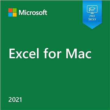 Microsoft Excel LTSC for Mac 2021, EDU (elektronická licencia)