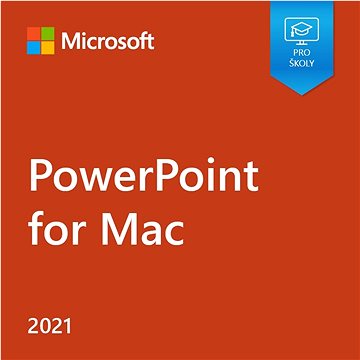 Microsoft PowerPoint LTSC for Mac 2021, EDU (elektronická licencia)