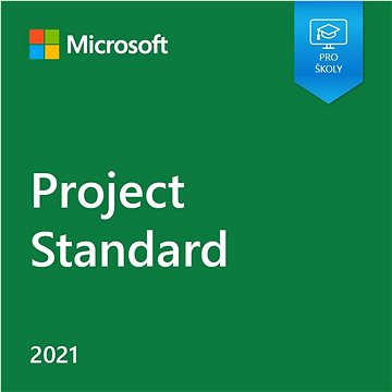 Microsoft Project Standard 2021, EDU (elektronická licencia)