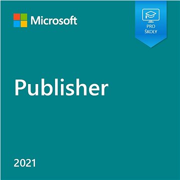 Microsoft Publisher LTSC 2021, EDU (elektronická licencia)