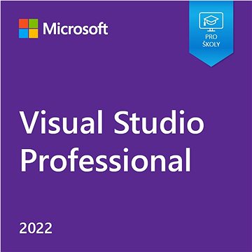 Microsoft Visual Studio Professional 2022, EDU (elektronická licencia)