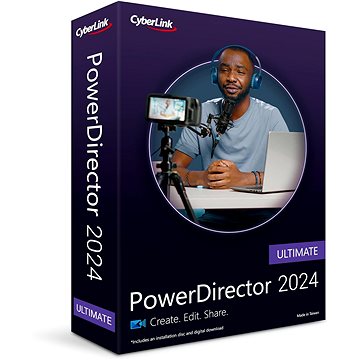 CyberLink PowerDirector 2024 Ultimate (elektronická licencia)