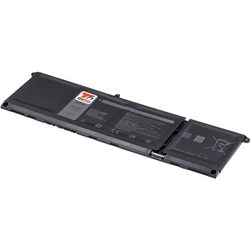 T6 Power pre Dell Inspiron 14 7415 2in1, Li-Poly, 15 V, 3600 mAh (54 Wh), čierna